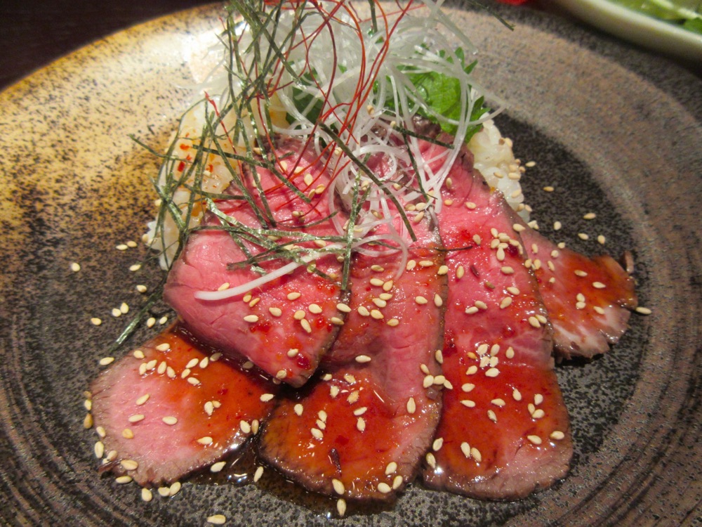 赤牛のたたき
