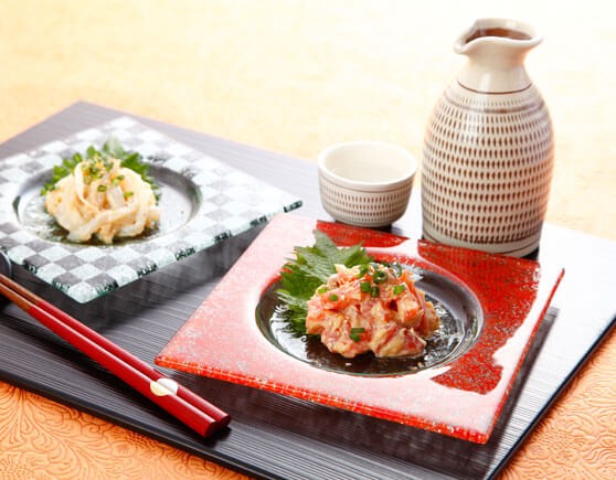 山うにとうふを使った料理